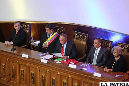 Integrantes de la oficialista Asamblea Nacional Constituyente /DIARIO LAS AM?RICAS)