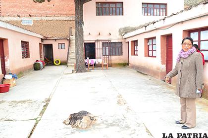 Ese centro de Educación Especial pasa clases en una casa prestada por la junta vecinal /LA PATRIA/ARCHIVO  