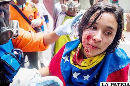 A Maduro no le tembló la mano al momento de reprimir y maltratar a sus 
compatriotas /UPI.COM