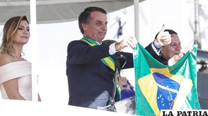 El presidente de Brasil, Jair Bolsonaro/ lostiempos.com