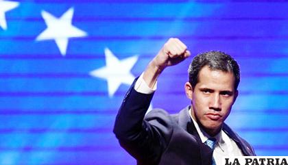 El líder opositor Juan Guaidó/ EL COMERCIO