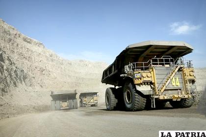 Intensa actividad en sector minero chileno