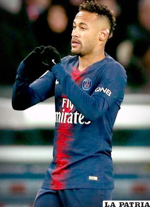 Neymar, atacante del París Saint-Germain 
/SOYF?TBOL