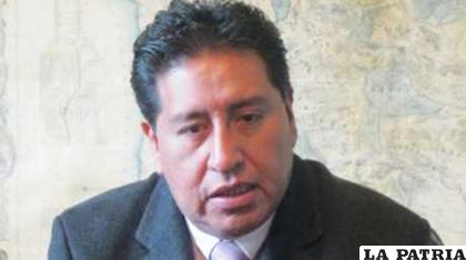 El fiscal departamental de La Paz, William Alave/RRSS