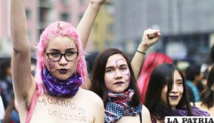 El movimiento feminista en el planeta va en ascenso /EL HERALDO