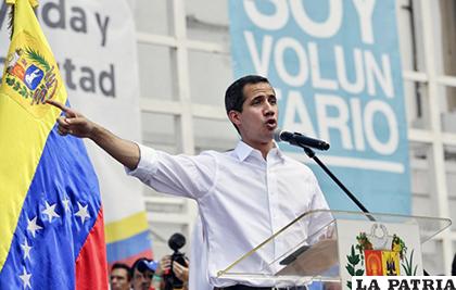 Juan Guaidó, captó ayuda para sus compatriotas / ABC OLOR