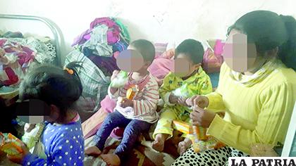 Los niños rescatados por la Defensoría / LA PATRIA