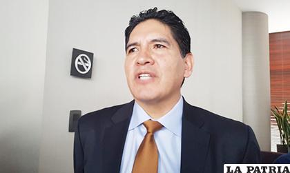 Osvaldo Nina, gerente de Gestión Integral de Riesgos del Banco Unión/ANF