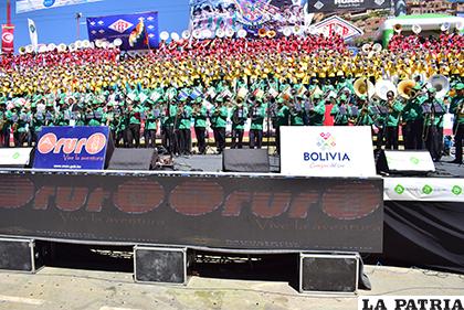 El rojo, amarillo y verde brilló en la 
