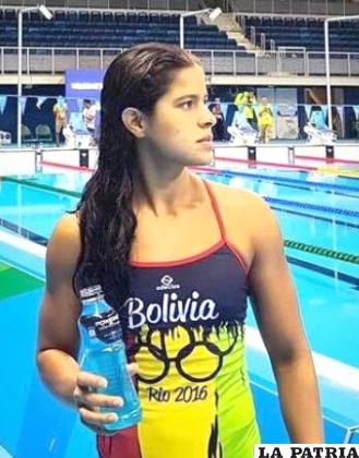 La nadadora Karen Tórrez de buen papel en el nacional /BOLIVIA.COM