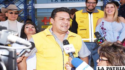 El alcalde paceño, Luis Revilla manifiesta que su municipio tendrá inconvenientes con el SUS /ERBOL.COM.BO