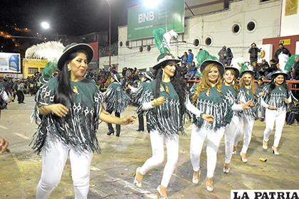 Las figuras de la Morenada Comibol