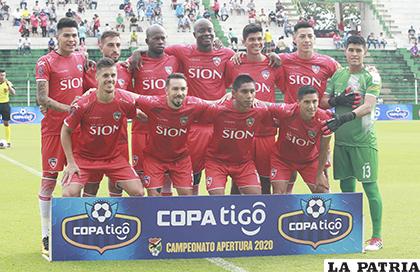 Royal Pari llega con los ánimos elevados luego de ganar a Bolívar (1-0) /FOTO: APG