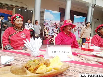 Gastronomía andina se apreciará en el Festival Mikuna Thurumancamanta /LA PATRIA