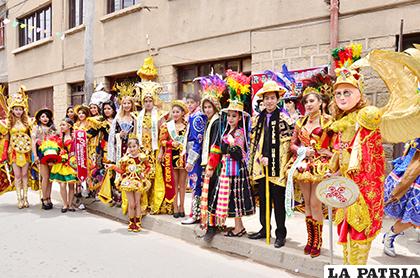 Colorido de los trajes del Carnaval se verán en exposición /LA PATRIA/archivo
