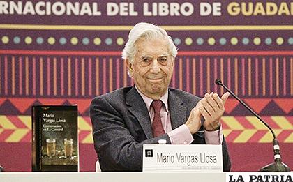 Vargas Llosa durante la celebración de los 50 años de la publicación ´Conversación en La Catedral´ /Milenio