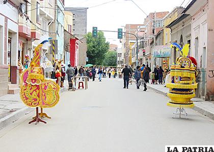 La tradicional calle La Paz es el 