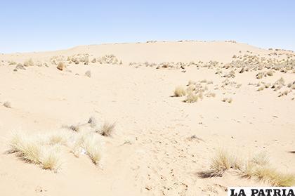 Los Arenales de Cochiraya son parte del turismo y la mitología orureña /LA PATRIA