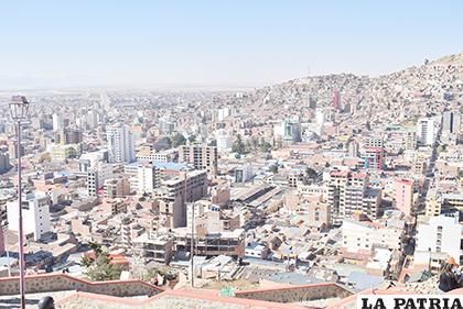 Una vista panorámica de la ciudad de Oruro
 /LA PATRIA
