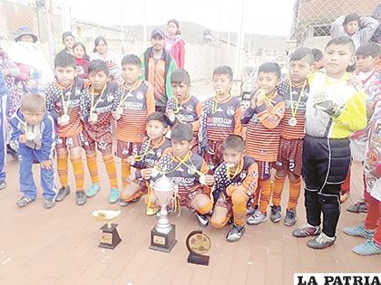 En la Sub-8 el campeón fue Futuro 