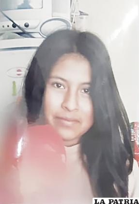 Dayana Flor Choque Herrera de 16 años /LA PATRIA
