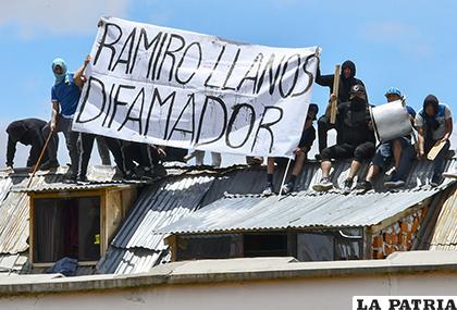 El reclamo fue directo contra Ramiro Llanos /APG

