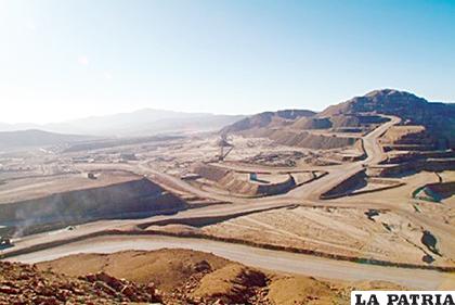 Gigante operación minera de empresa japonesa en Chile