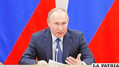 El presidente ruso, Vladimir Putin /AFP
