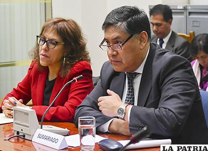 El fiscal general, Juan Lanchipa /APG