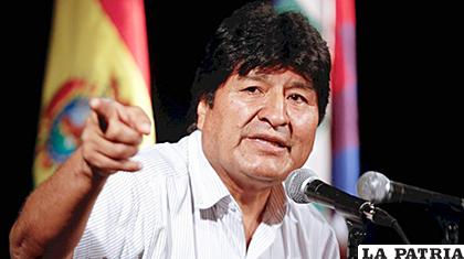 Expresidente Evo Morales /INTERNET