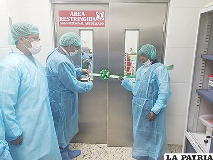 El momento de la inauguración de tan importante obra / CPS