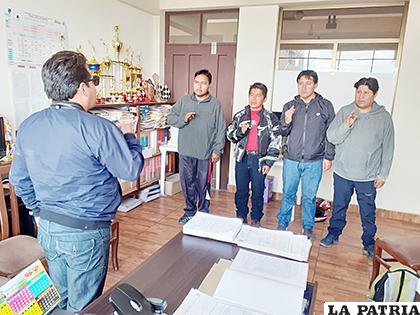 Durante la posesión de la nueva directiva de la AMMO 
/cortesía AMMO
