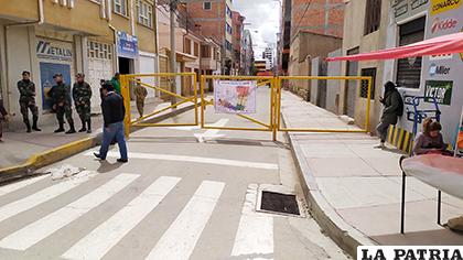 La seguridad fue intensiva en la jornada pasada /LA PATRIA