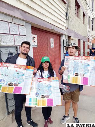 Los turistas recibieron la orientación necesaria
 / Gad-Oru /Hugo Canchari