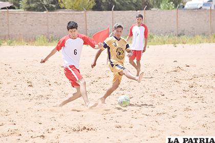 El fútbol playa recién volverá a escena desde la siguiente semana /LA PATRIA /ARCHIVO