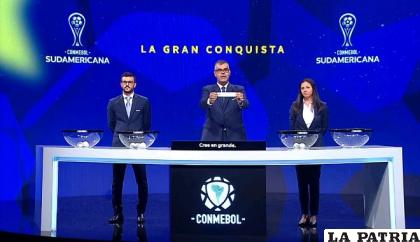 Ayer en Paraguay se realizó el sorteo de la Copa Sudamericana /conmebol.com