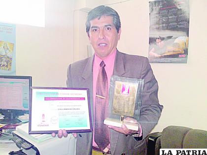 Actualmente Jorge Arenas es Secretario de Cultura del GAMO.