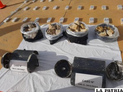 La droga se encontraba en paquetes tipo ladrillo / LA PATRIA