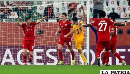 Pavard fue autor del único tanto del Bayern para coronarse campeón /marca.com