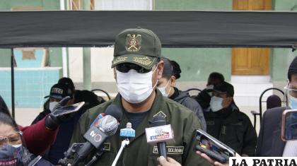 El comandante explicó que todo el personal efectuará los controles preventivos /LA PATRIA