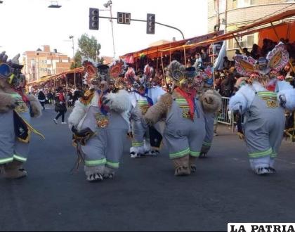 Los ositos de la Diablada Ferroviaria