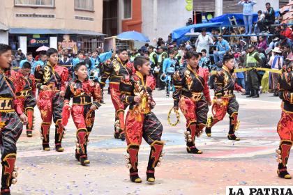 Caporales “Ignacio León” un conjunto integrado netamente por niños