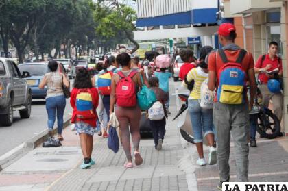 De un tiempo a esta parte es notoria la migración de ciudadanos venezolanos 
/vanguardia.com