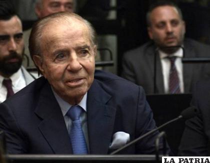 Menem fue presidente de Argentina en un periodo de diez años 1989-1999 /clarín.com