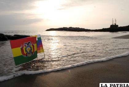 Arce afirmó que continuará la lucha por recuperar el mar /ABI