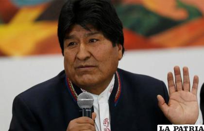 Evo Morales Ayma, expresidente del país /erbol.com