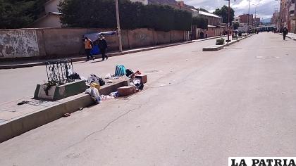 La basura nuevamente en las calles luego de un feriado
