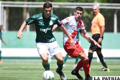 La acción del partido ante Palmeiras que terminó empatado 1-1 /Always Ready