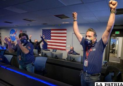 La misión tuvo éxito y celebran en la NASA /RR.SS.