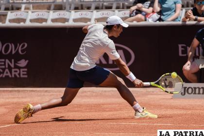 Dellien cayó ante Báez y quedó eliminado del torneo /FBT
